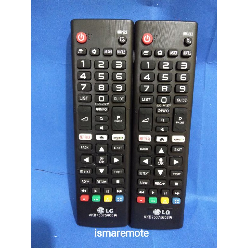 REMOT REMOTE TV LG LCD LED Smart TV Netflix AKB75375608 Original Pabrik / KW