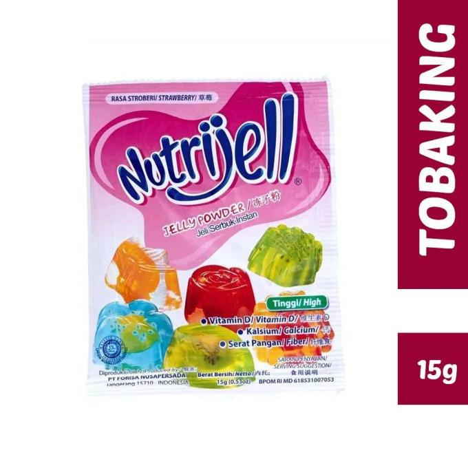 

Nutrijell Strawberry 15 gr PROMO SPECIAL Kode 206