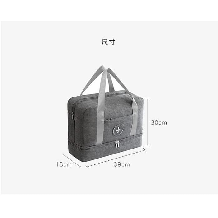 Travel Organizer ToteTas Shoulder Korea Denim Travel Bag