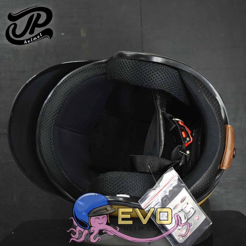 HELM BOGO JPX_JP NEW BIGIE_SOLID - CAPUCCINO GLOSS/BLACK