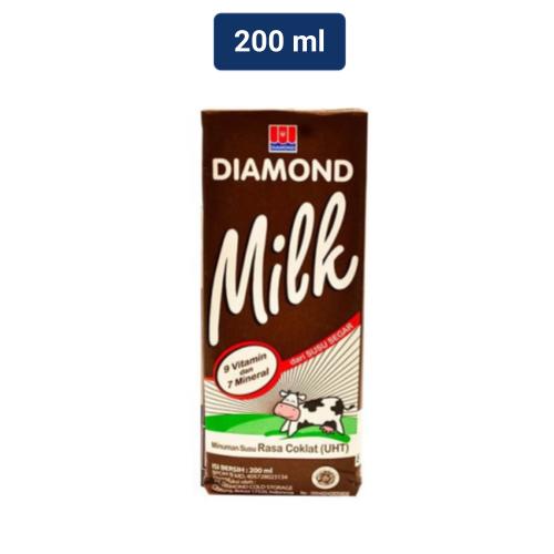 

Diamond Milk Susu UHT Chocolate 200 mL