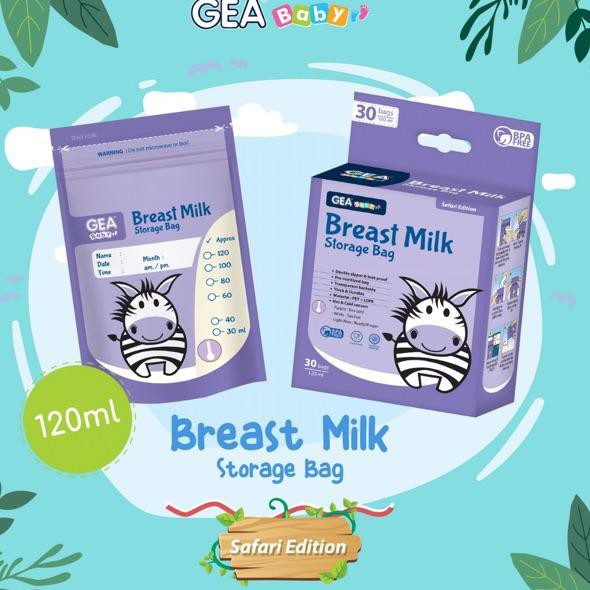 HARGA PROMO!!! Kantong Asi Baby / Milk Bag Safari Edition 120ml Isi 30pcs