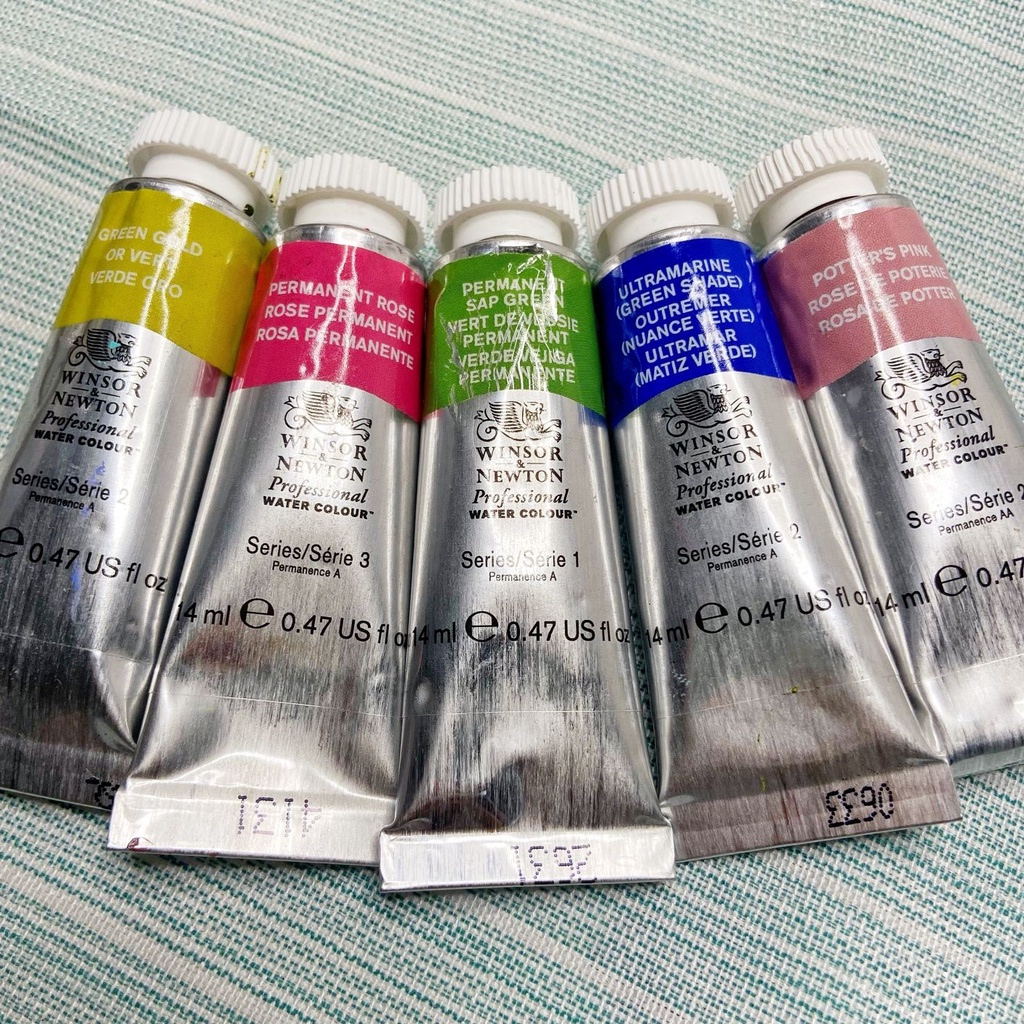 

WINSOR & NEWTON PRO WATERCOLOR - shared pan