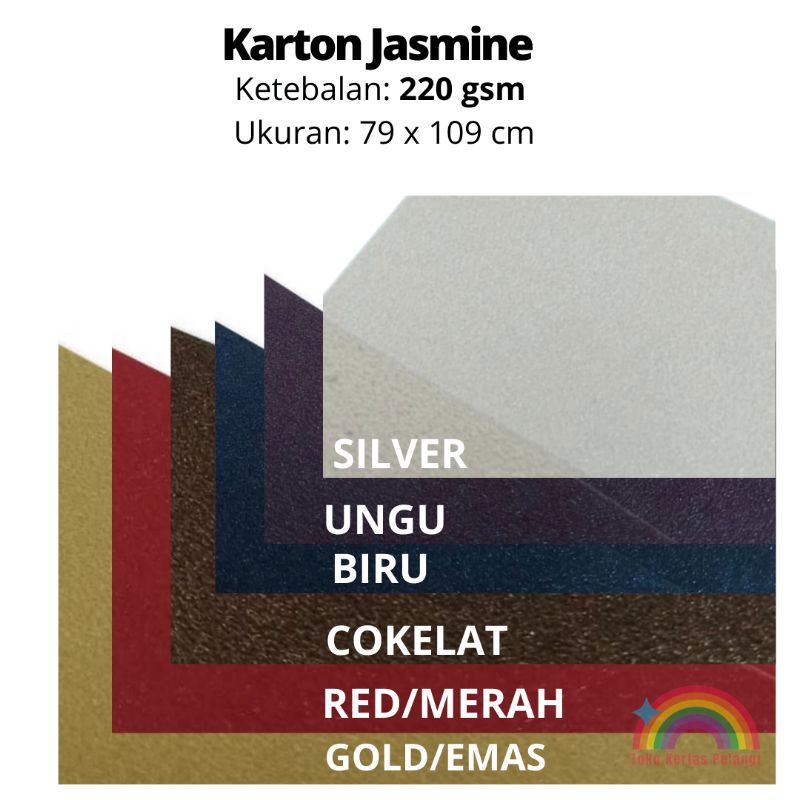 

Karton Jasmine Warna Ukuran A1
