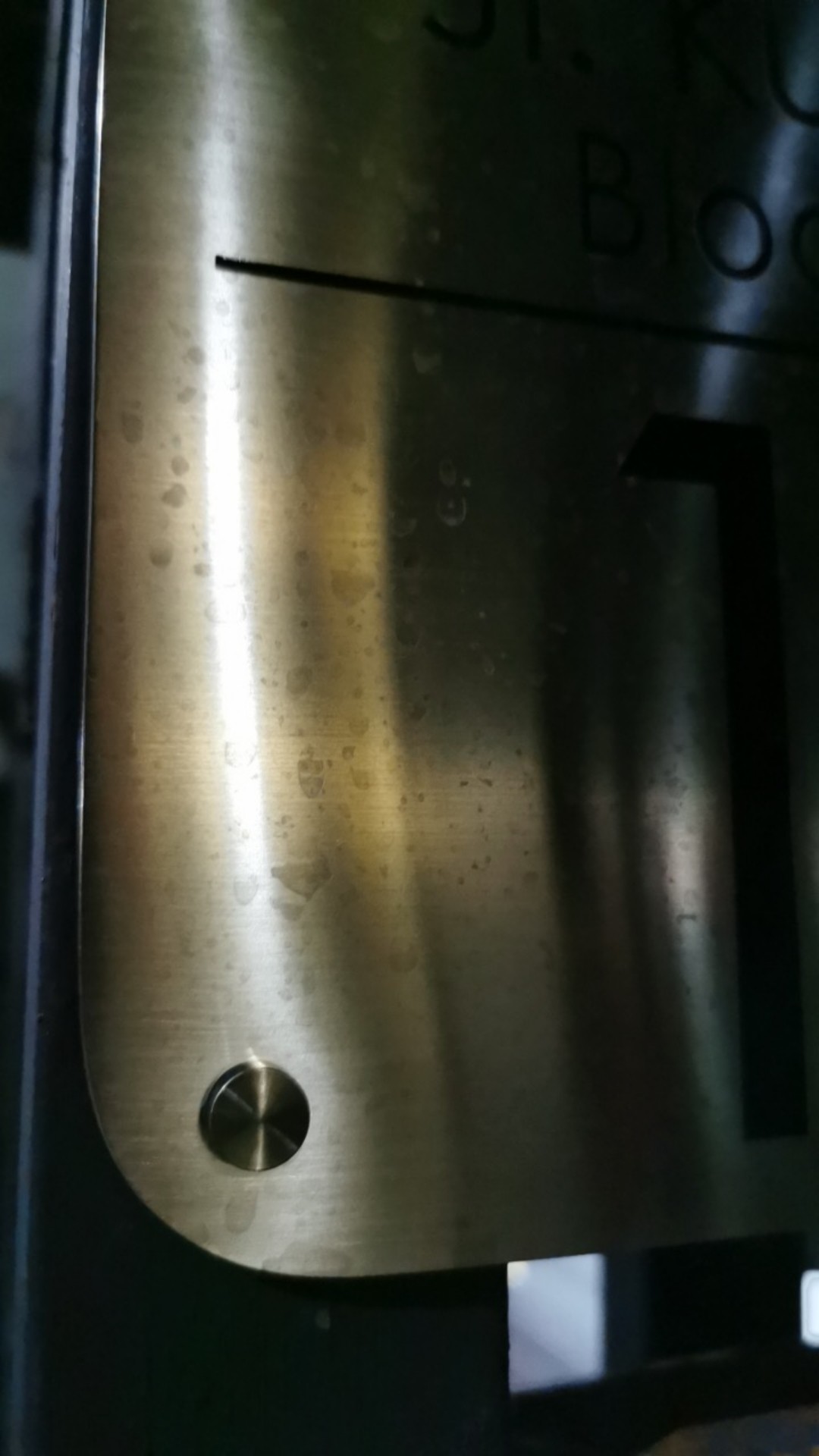 Nomor Rumah Stainless Steel Etching Uk 20x25cm