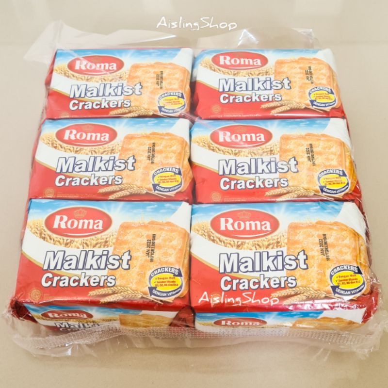 

Roma Malkist Crackers 105 gram (6×105gr)