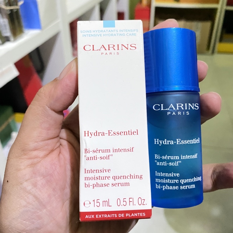 Clarins Hydra Essentiel Bi Phase Serum 15ml / 2ml