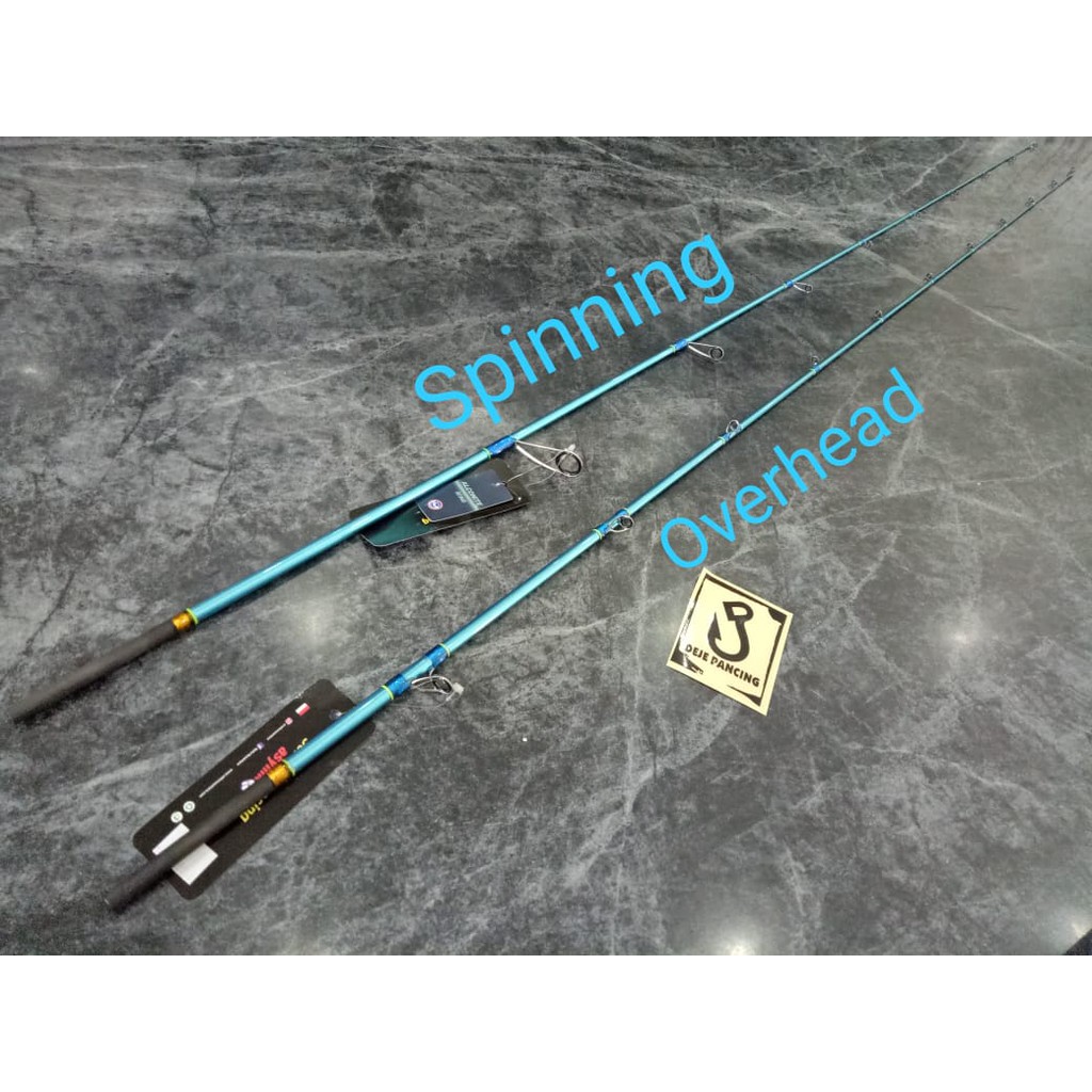 Top Section Joran Relix Nusantara Jabrik Orange Pe 0.6 , Red Pe 0.8 , Yelow Pe 1.2 Dan Blue Pe 2 Spi