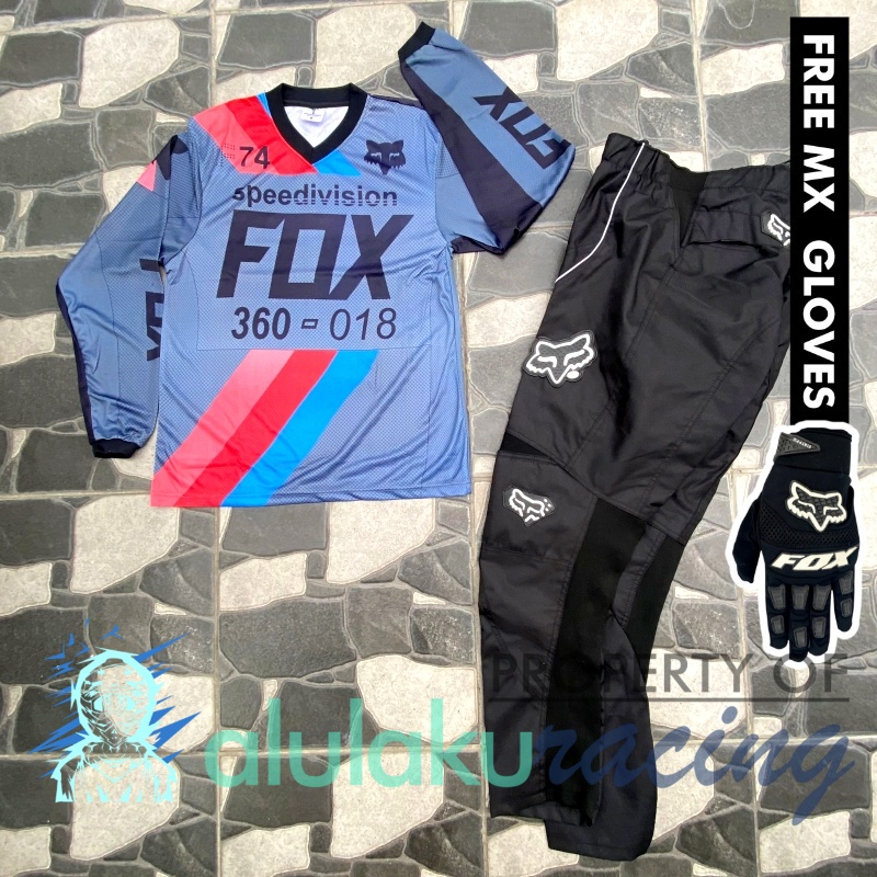 Jersey &amp; Celana MX Trail Motocross - Paket Bundling FOCT1101-F41