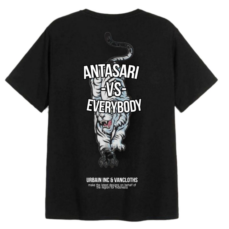 Tshirt VanCloths x urbain inc (Antasari vs everybody)