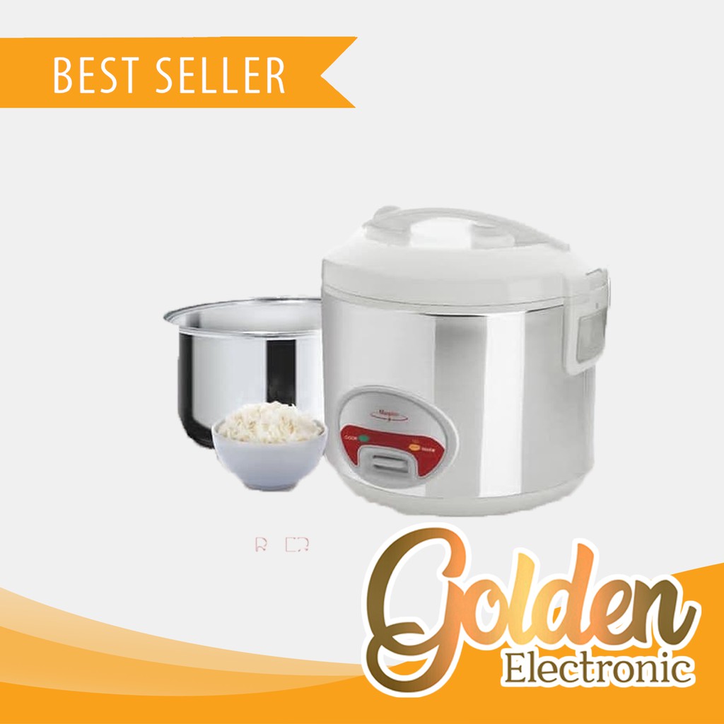 Rice Cooker Maspion (1.8L) Stainless MRJ-1808SS / MRJ 1808 SS / MRJ1808SS