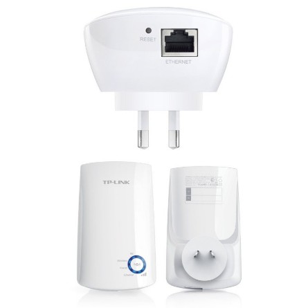 TP-LINK TL-WA850RE 300Mbps Wi-Fi Range Extender Wall Plugged 2 internal antena 1 10/100Mbps Port wps