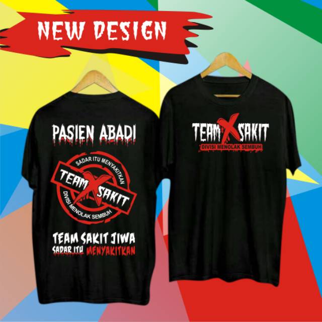 Kaos Team Sakit Pasien Abadi Shopee Indonesia