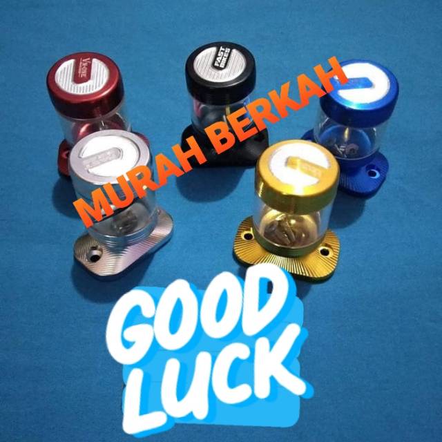Variasi Cover Tutup Oli Master Rem Tabung Stample CNC Universal Motor Yamaha Matic-Bebek Termurah