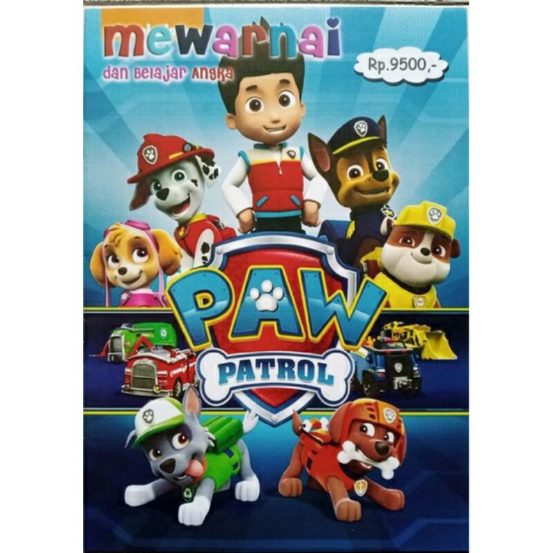 

BUKU MEWARNAI ANAK POW PATROL