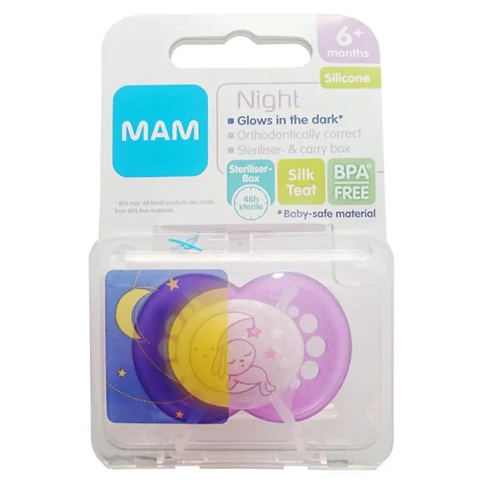 MAM Soother Pacifier Night (0m+)