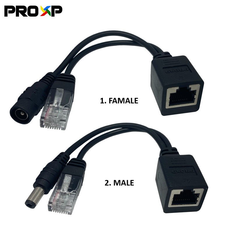 Proxp Kabel Poe Splitter / Kabel Poe Injector