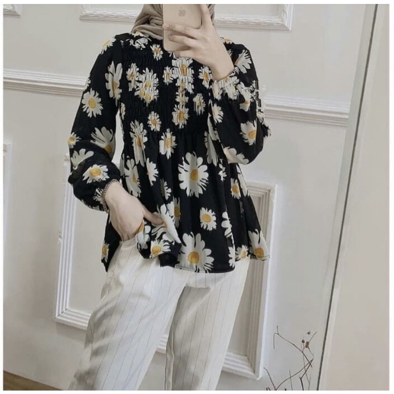 BLOUSE SMOKE DAISY // BLOUSE WOLFIS