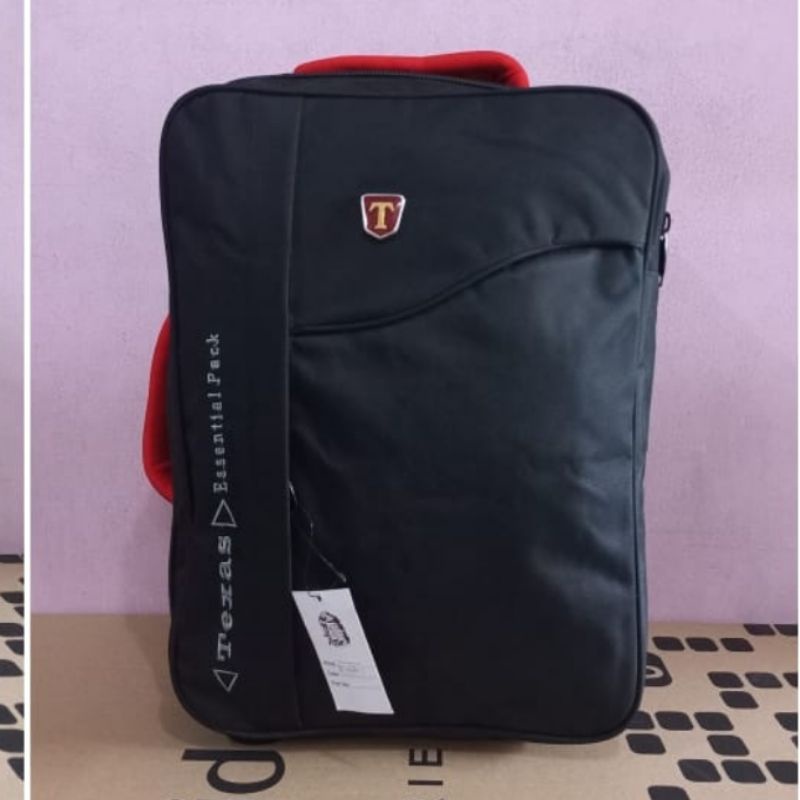 Tas ransel laptop 3in1 polo texas tas ransel sekolah kerja