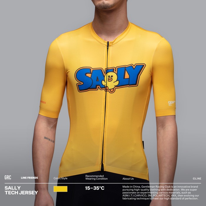 GRC Jersey Sepeda Linefriends Sally Men