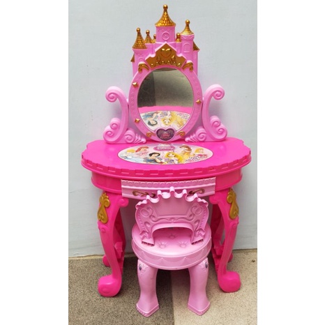 Mainan anak perempuan meja rias Princess preloved like new