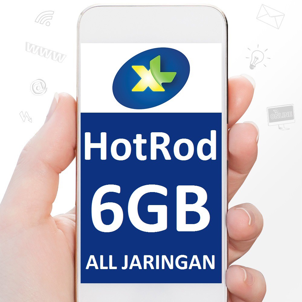 paket xl hotrod 6gb 24jam semua jaringan