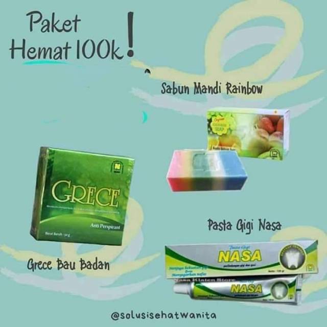 Paket hemat Original Nasa