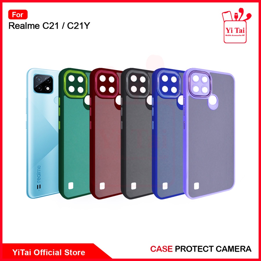 YC02 CASE YI TAI PROTECT KAMERA REALME C21 C21Y - BDC