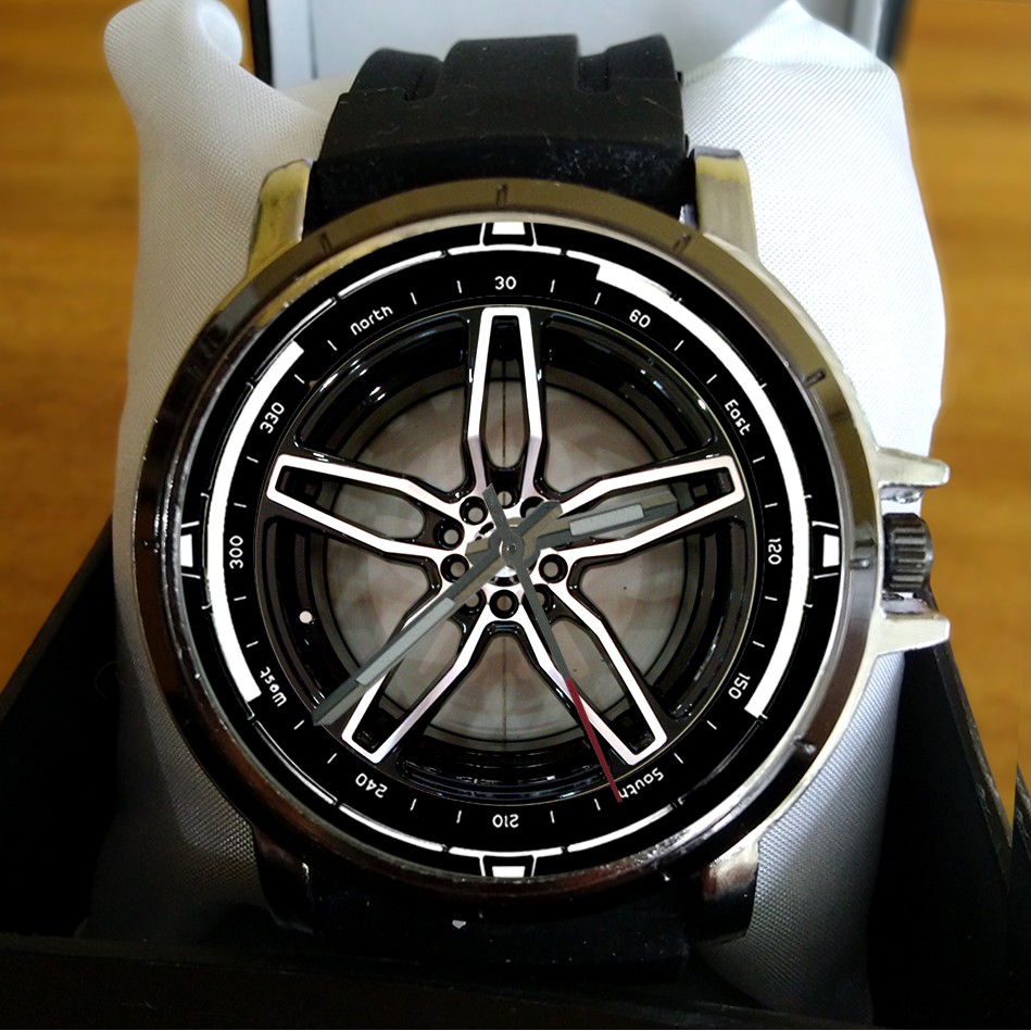 Jam Tangan Pria Custom Velg HSR