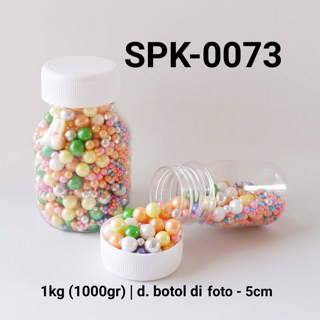 

SPK-0073 Sprinkles sprinkle sprinkel 1kg 1 kilo mutiara mix rainbow yamama baking grosir murah sprinkles cake dekorasi mutiara trimit decoration story sprinklestory sprinklesstory sprinkle story yamama baking