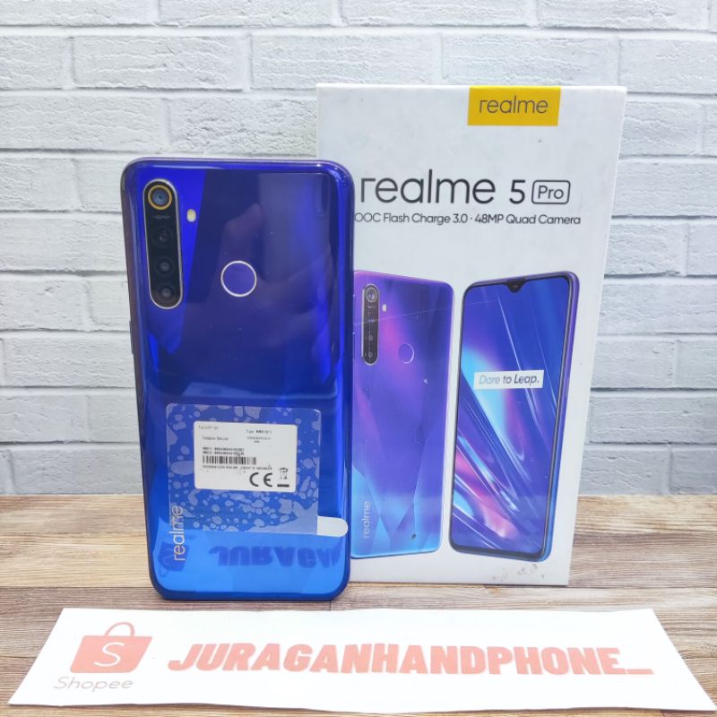 Realme 5 Pro Ram 8GB Internal 128GB 8/128GB 4/128GB Hp Second Seken Bekas Bergaransi