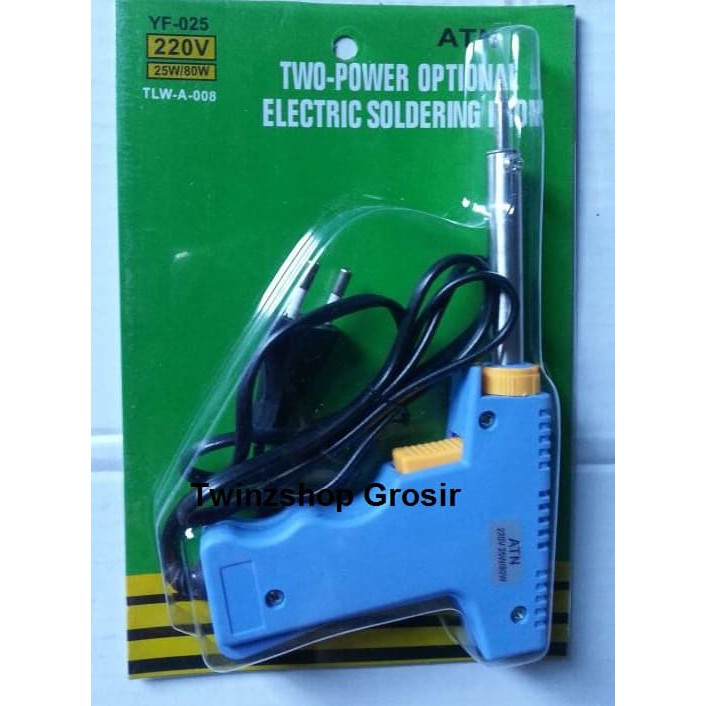 Solder tembak / gun / pistol ATN 25 / 80watt YF-025