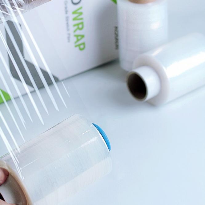 

♞ Plastik Wrapping Stretch Film 20cm x 250m BENING/HITAM DELKOWRAP /SATUAN ℗