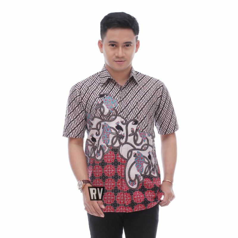 Batik Dolby Dolbi Dobby Doby Tenun Sutra Tulis Katun ATBM Baron ATASAN BATIK WANITA m l xl-Hem morena