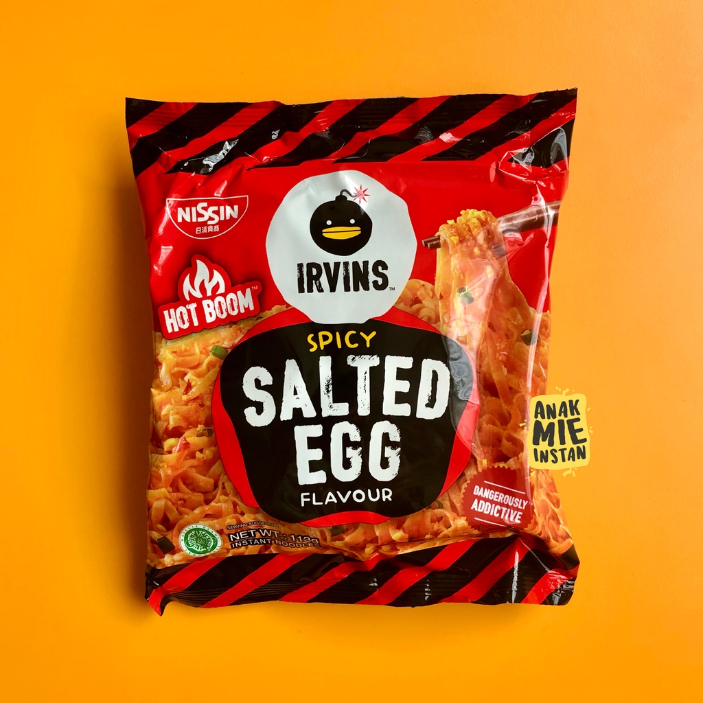

Nissin Irvins Spicy Salted Egg Noodle - Halal