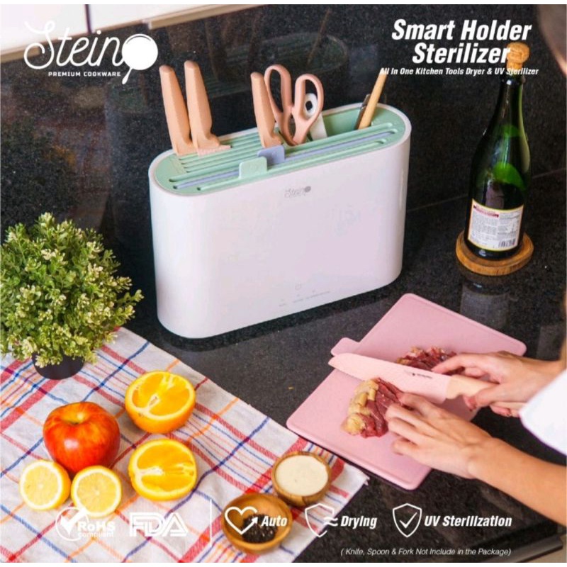 [STEIN] SMART HOLDER STERILIZER PISAU &amp; TALENAN/STEINCOOKWARE