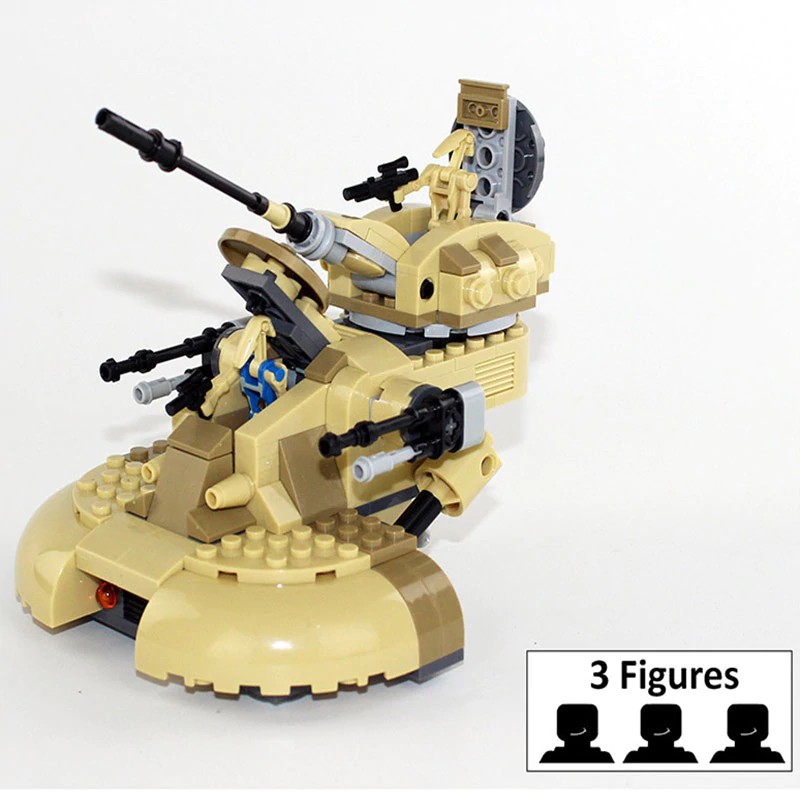 Mainan Lego New Compatible LegoINGlys Star Wars The Force Awakens AAT Building Blocks Jar Binks