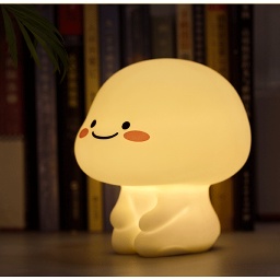 Boneka Lampu Tidur Quby si Pentol Star Moly Soft Head Touch Dimmer Ukuran 15cm