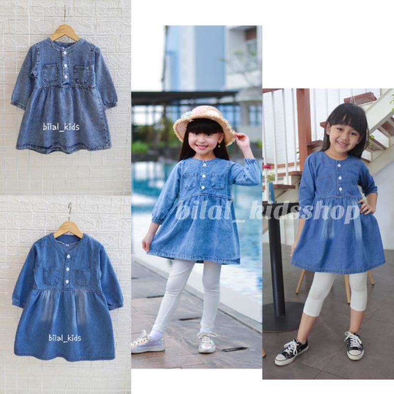 DRESS JEANS ANAK / DRESS ANAK