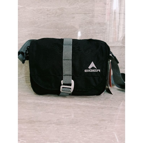 Tas Selempang Pria Eiger1989 TP HZL COMP DESCENT BLK - Travel Pouch Pria EIGE.R ORIGINAL HZL COMP DE