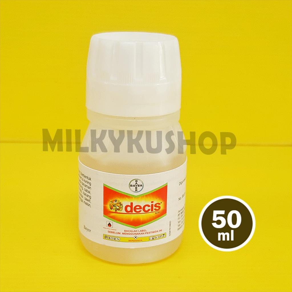 DECIS 25 EC 50 ML INSEKTISIDA PESTISIDA OBAT PEMBASMI HAMA BAYER