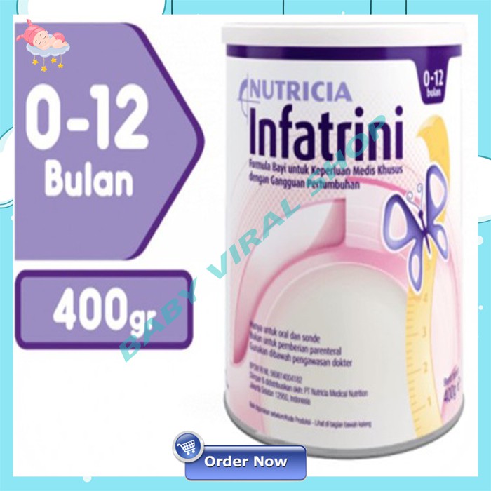 

Infatrini 400gr Infatrini // Susu infatrini dari nutricia 400gr Infatrini Susu khusus 400gr NS 136