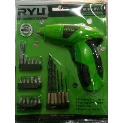 Dijual Bor baterai cordless 4 8v RYU screw driver bor Murah