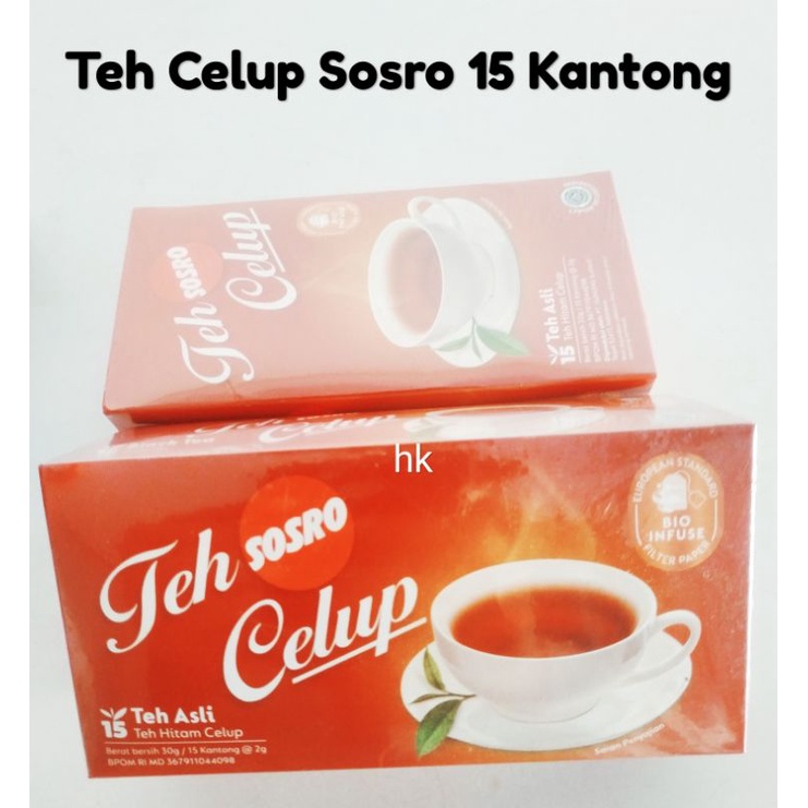 

TEH CELUP SOSRO 15 KANTONG