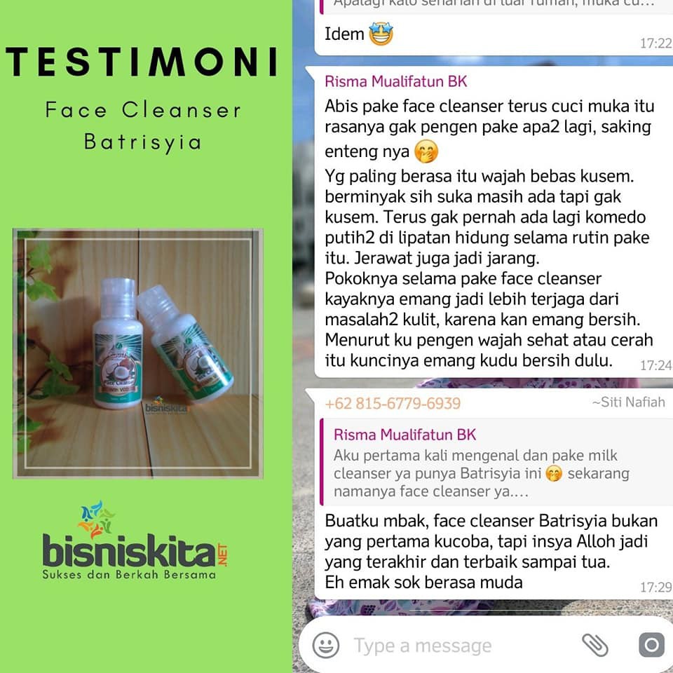 Batrisyia Face Cleanser 60 ml