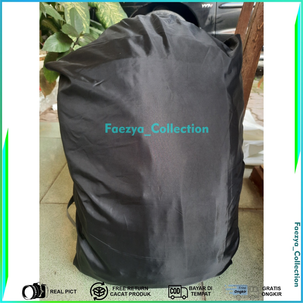 Rain Cover Bag Pelindung Tas Ransel Punggung Bahan Polyester Waterproof 20-25L