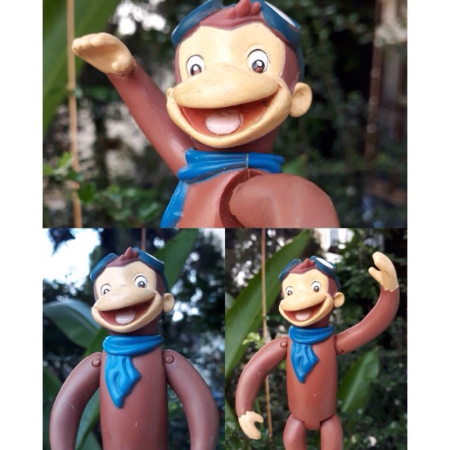 Action Figure Murah Monyet Lucu George Karakter Animasi Hewan