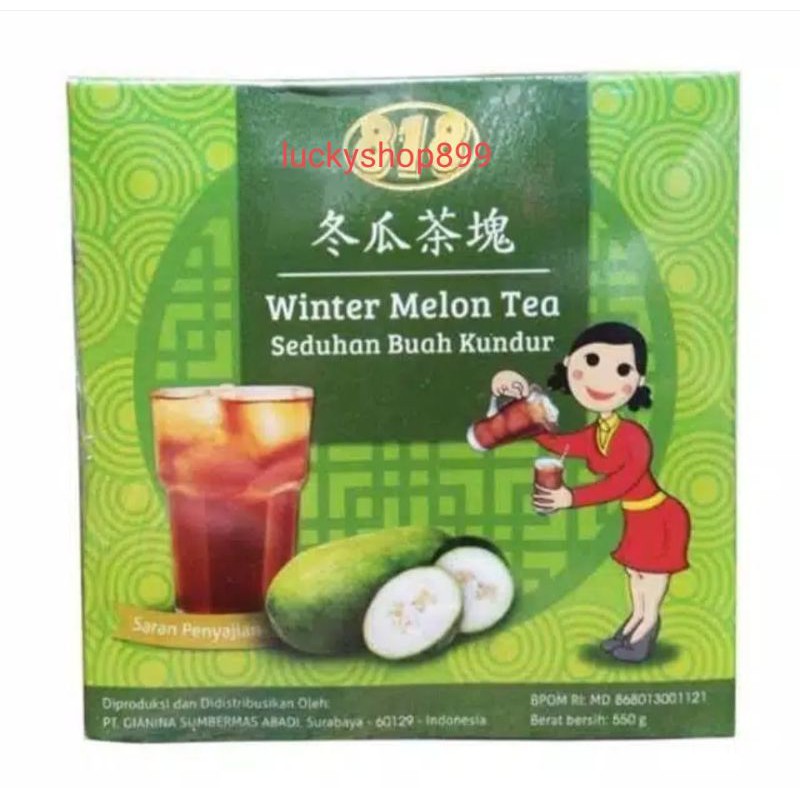 

WINTER MELON TEA/SEDUHAN BUAH KUNDUR