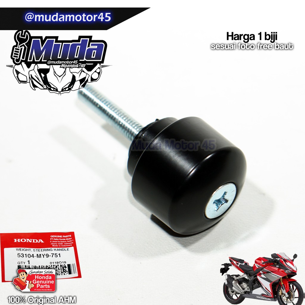 JALU STANG CBR250RR 53104-MY9-751 K64 TUTUP BALANCER BANDUL PENTOL AN STIR CBR 250 BABY RR 53104MY97