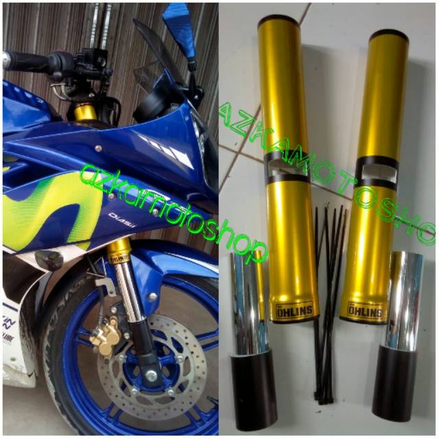 Cover shock model USD R15 v2 covershock depan r15 v2 model USD